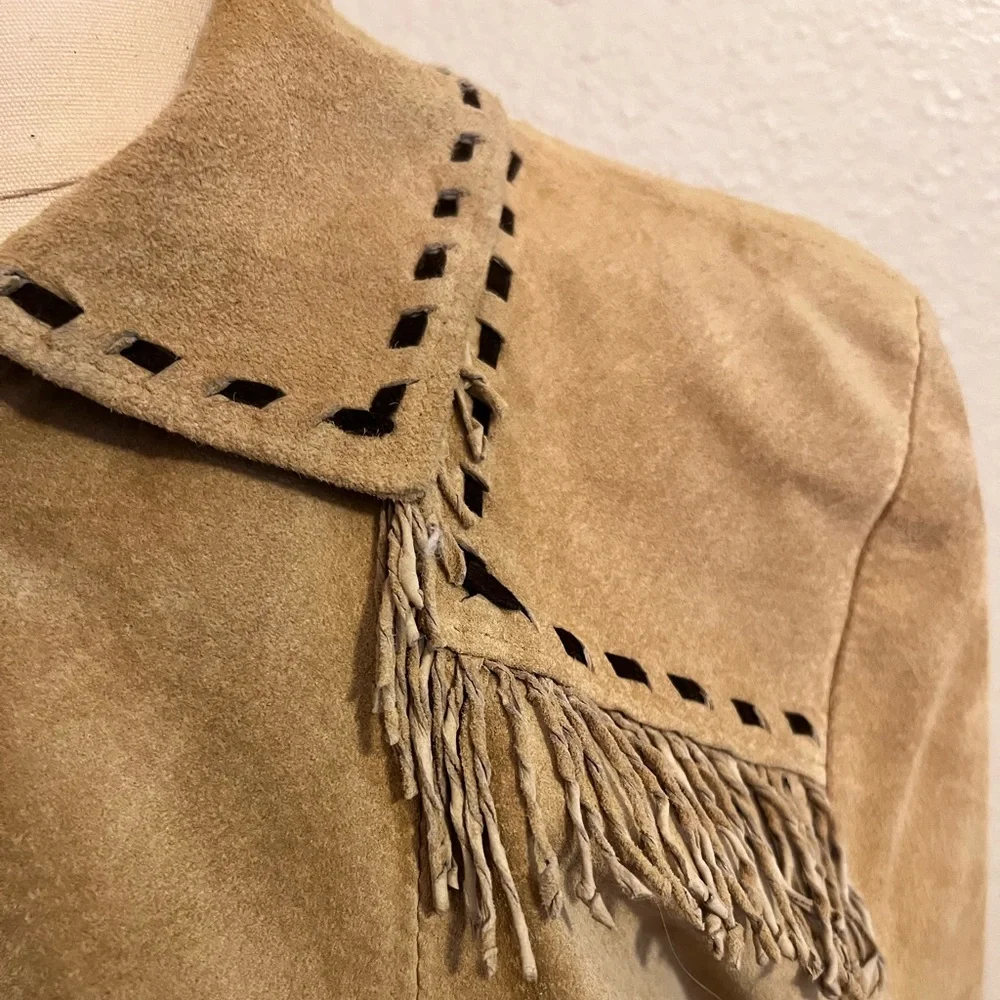Double D Ranch Suede Fringe Jacket - Picture 2 of 6